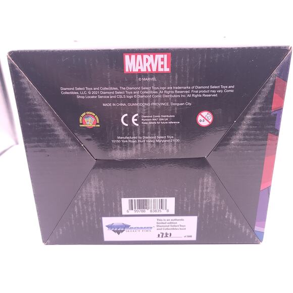 Marvel X Men The Animated Series Magneto Resin Bust Diamond Select Toys - Picture 6 of 10